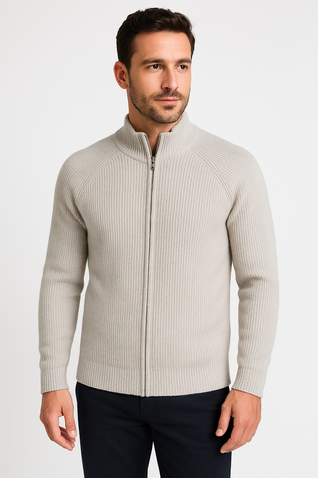 elegant-chic Merino Jacke