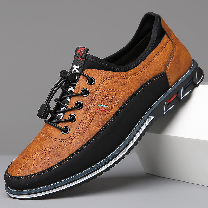 Leder-Komfort-Sneaker für Herren