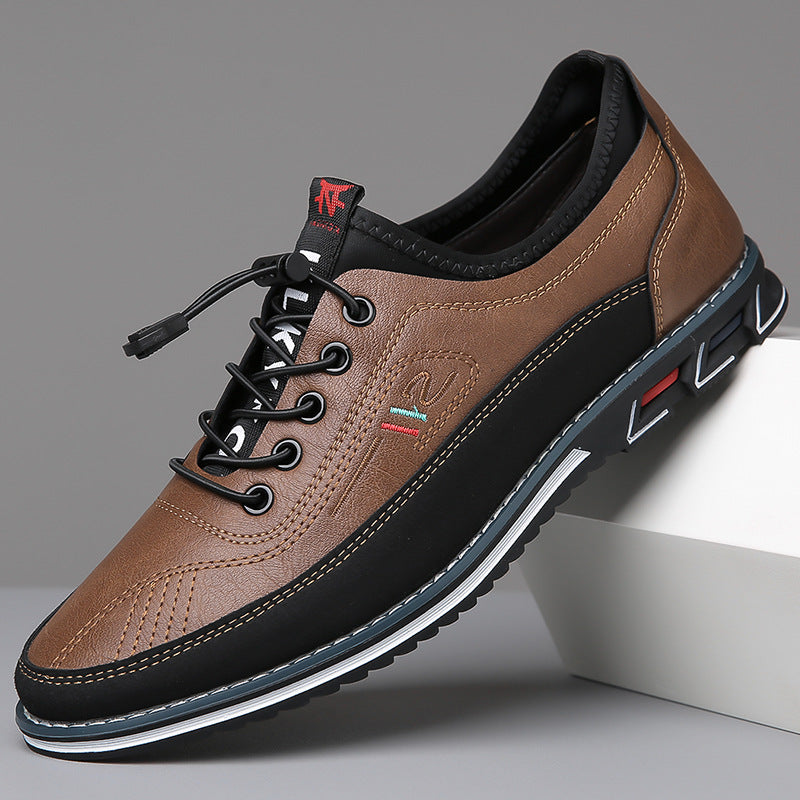 Leder-Komfort-Sneaker für Herren