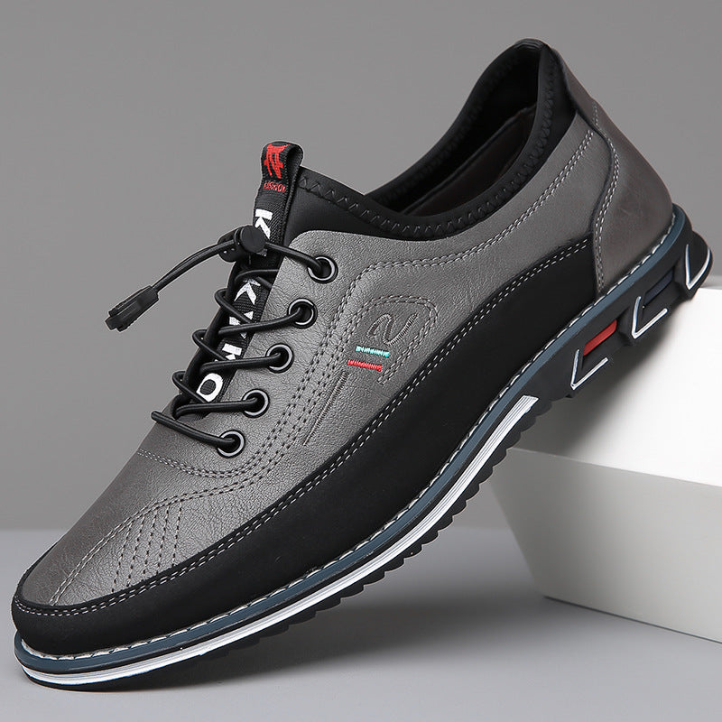 Leder-Komfort-Sneaker für Herren