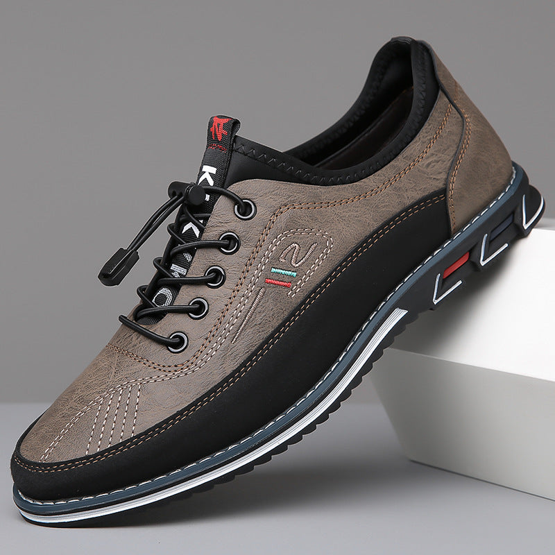 Leder-Komfort-Sneaker für Herren