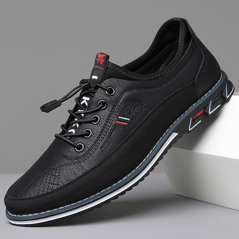 Leder-Komfort-Sneaker für Herren