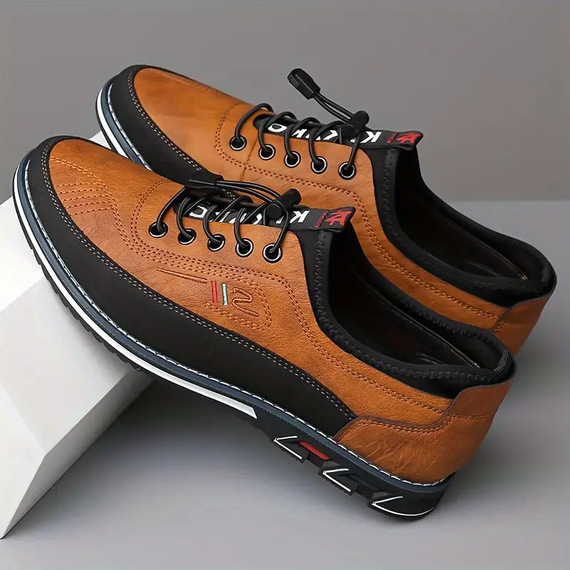 Leder-Komfort-Sneaker für Herren