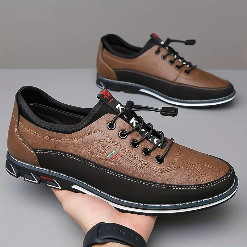 Leder-Komfort-Sneaker für Herren