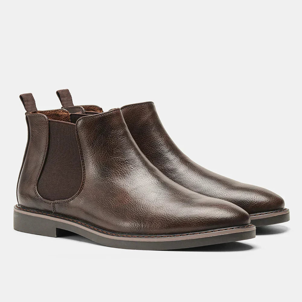 Herren Chelsea-Boots aus Leder