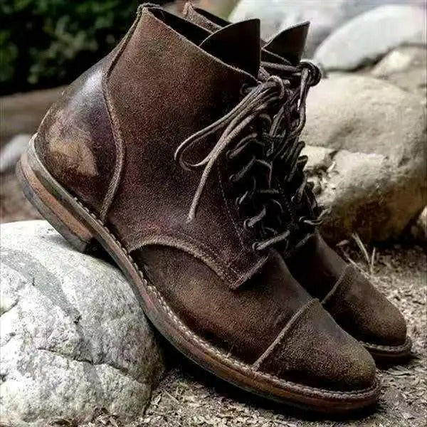 Klassische Herren-Lederstiefel
